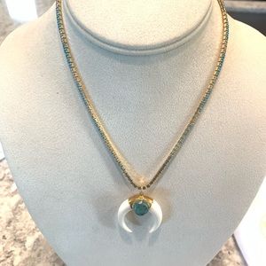 Native Gem Summer Moon Necklace